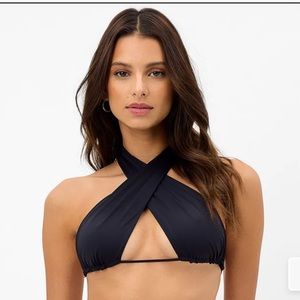 Frankie’s Bikini Bash Wrap Halter Top